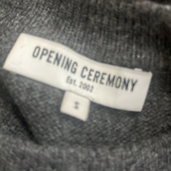 OPENING CEREMONY RUFFLE SWEATER OPEN ARMS SIZE S - Picture 4 of 7